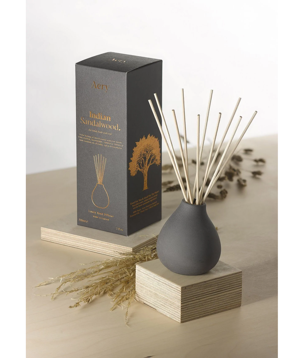 Rosy Brown Fernweh Reed Diffuser Nordic Cedar,Aztec Tuberose,Indian Sandalwood Aery Living