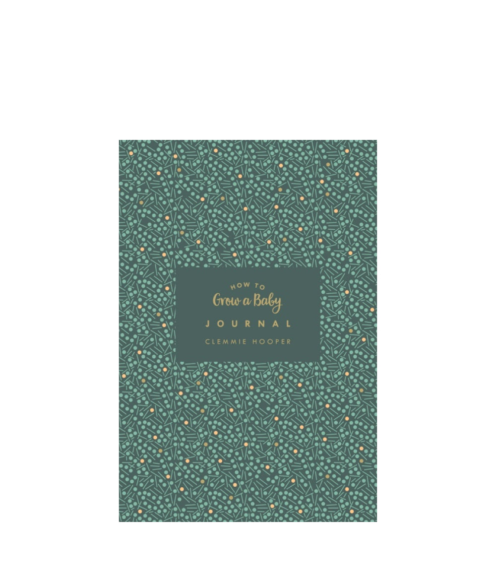 Dim Gray How to Grow a Baby Journal Hardcover Penguin Random House