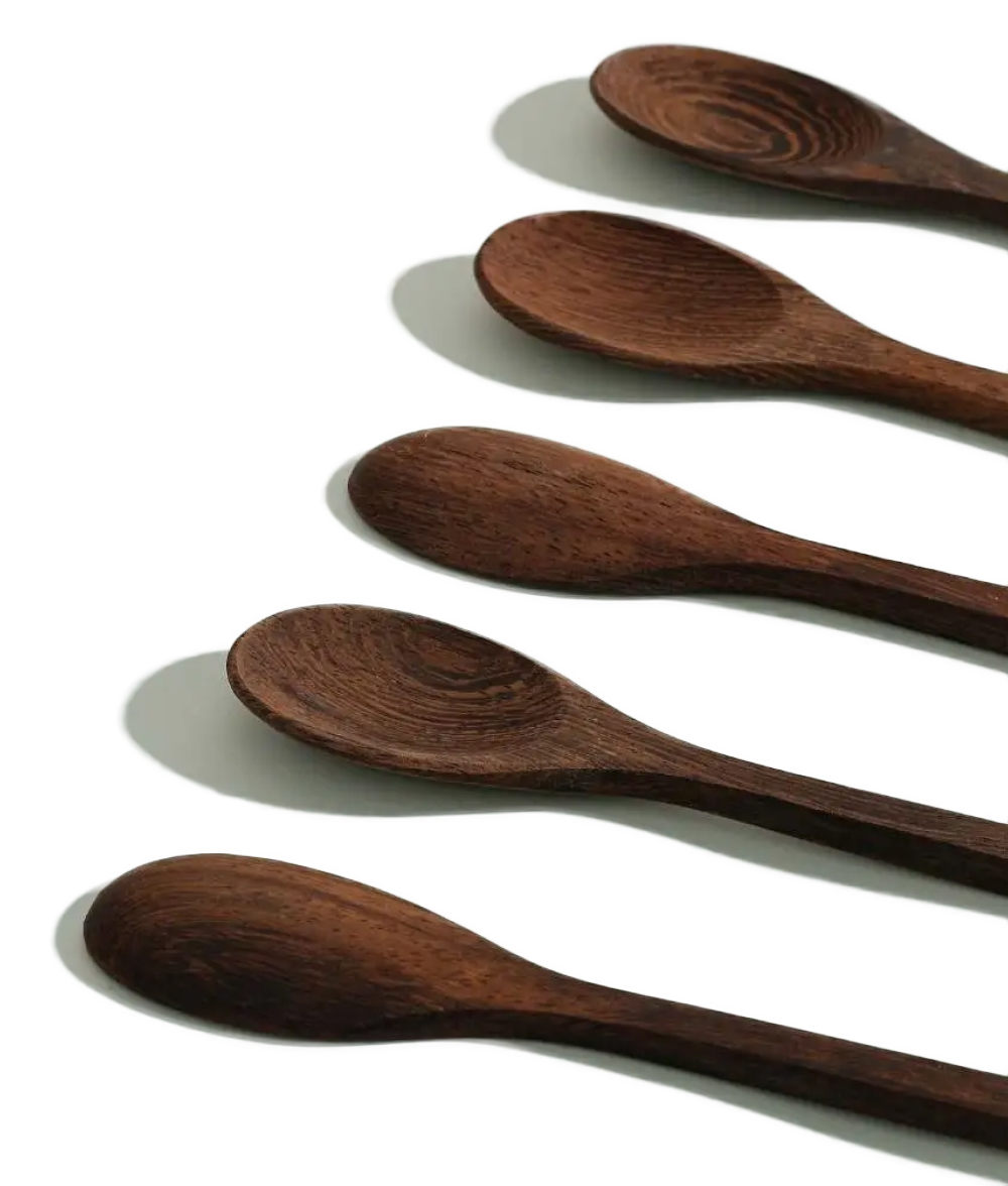 Jungle Culture Coconut Bowls Spoon - Natural Wooden Spoon - Shop Now