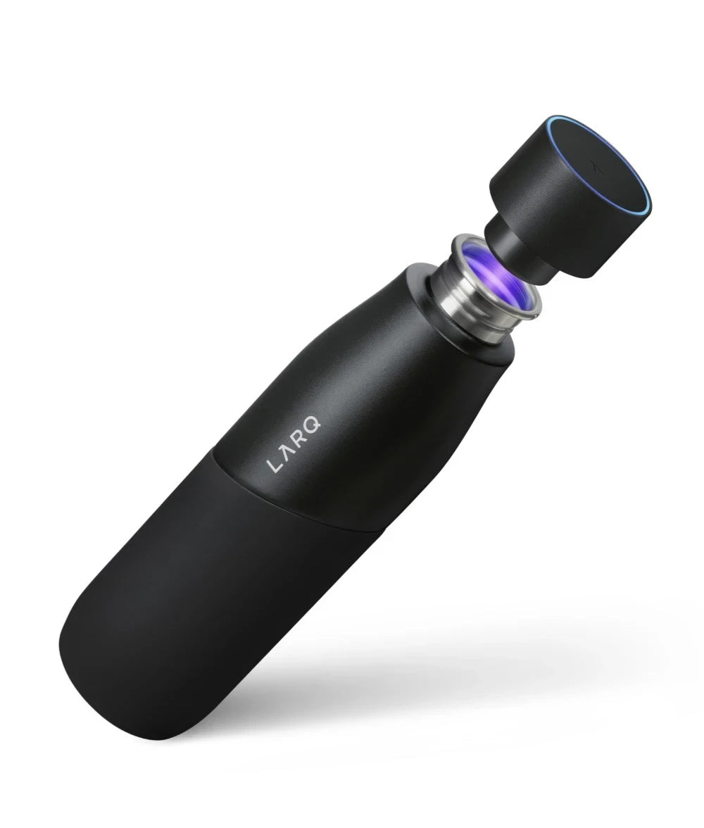 Light Gray LARQ Bottle Movement PureVis™ 710 mL / Black / Onyx,710 mL / White / Pebble,946 mL / Black / Onyx LARQ