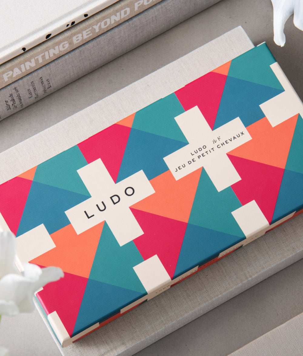 Slate Gray Printworks™ Classic Ludo Board Game Printworks