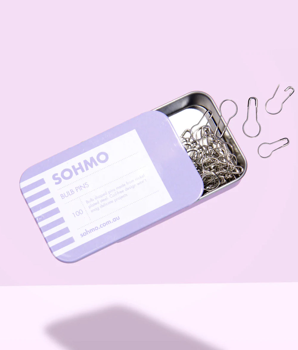 Lavender Bulb Pins SOHMO