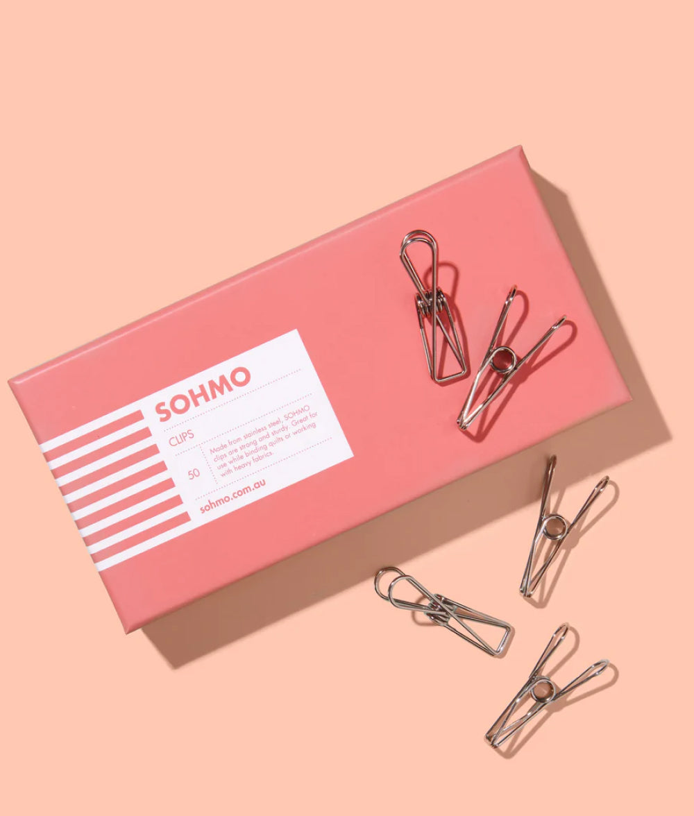 Light Pink Quilt Binding Clips SOHMO