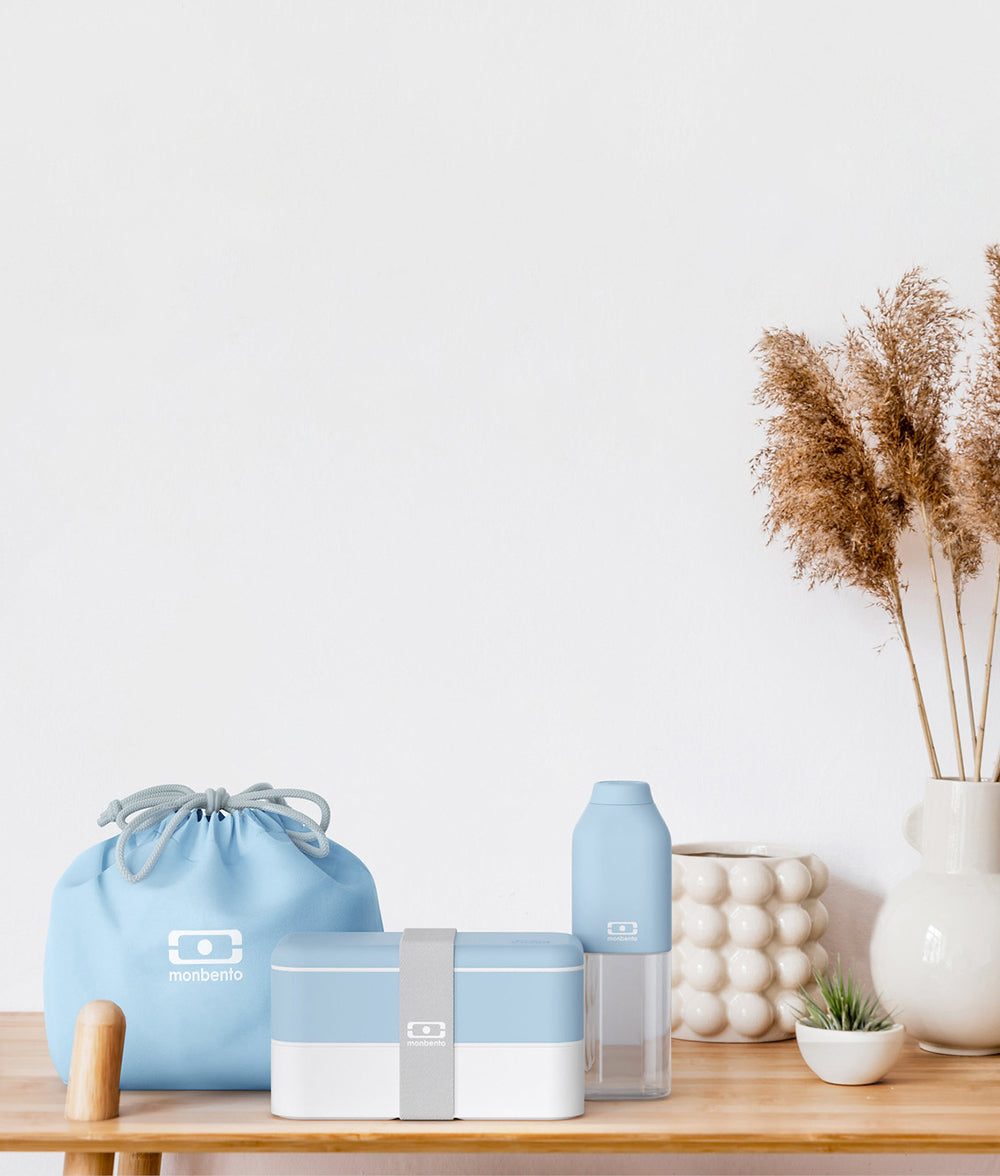 Lavender MB Positive M Hydration Bottle Natural Cream / 500 ml,Cotton / 500 ml,Crystal / 500 ml Monbento