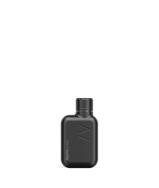 Dark Slate Gray A7 Stainless Steel memobottle™ - Matte Black Memobottle