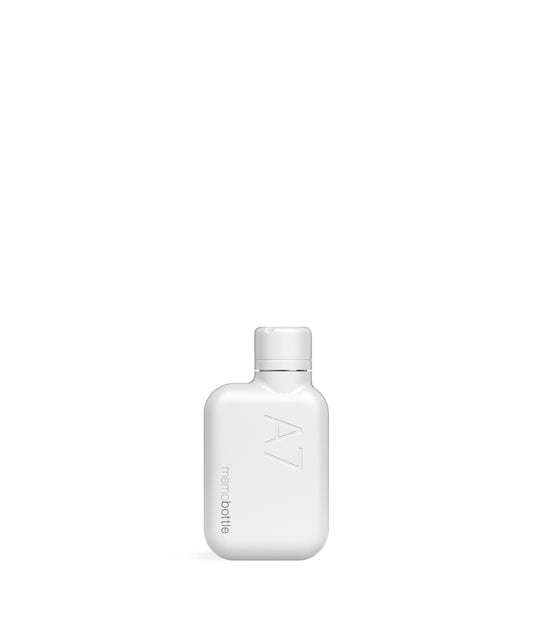Lavender A7 Stainless Steel memobottle™ - Matte White Memobottle