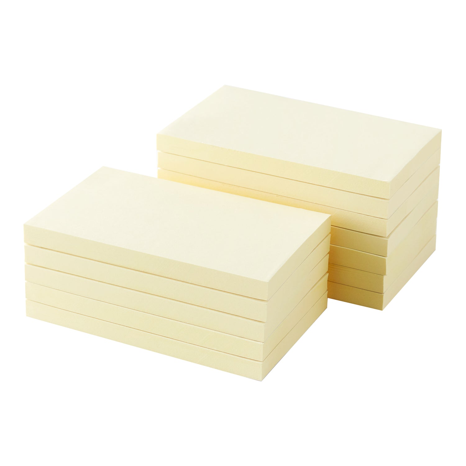 Bisque Classic Sticky Notes (125x75) - Set of 12 Klariphy