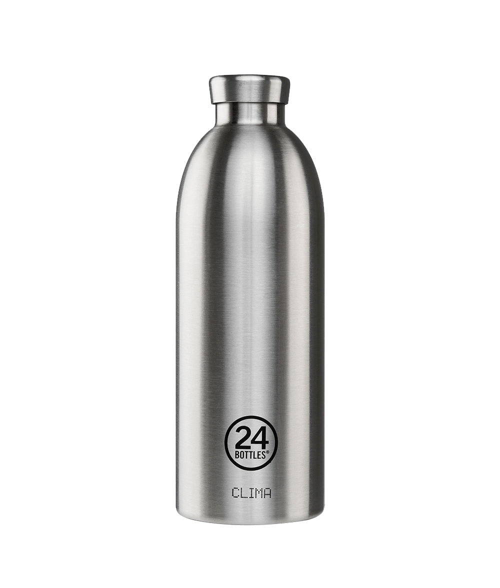 Gray Clima Bottle - Steel 850mL / Steel 24BOTTLES
