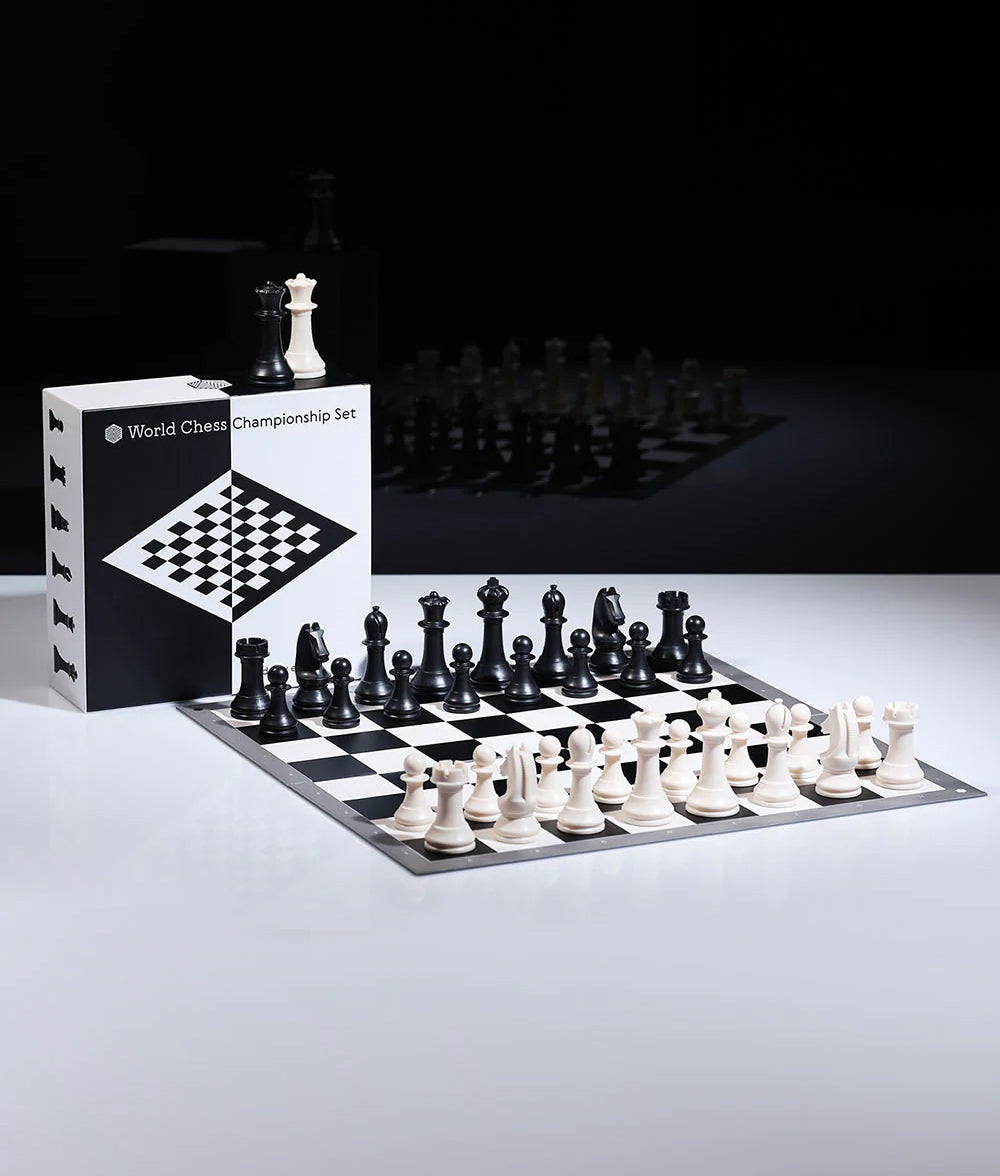 Light Gray World Chess Championship Set (Academy Edition) World Chess