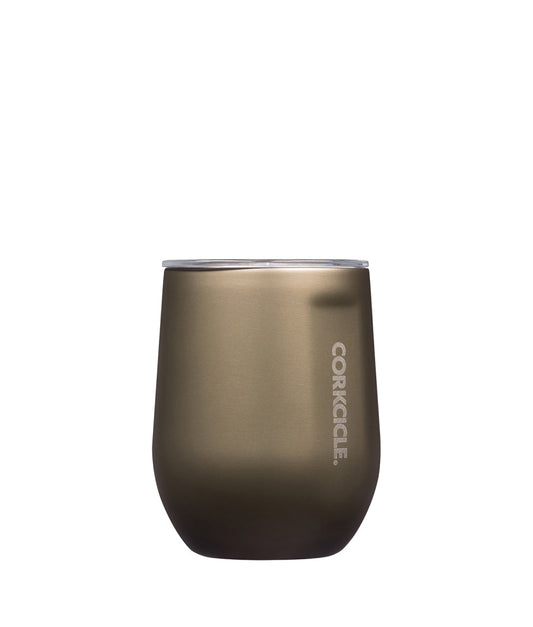 Dim Gray Corkcicle™ Metallic Stemless Wine Tumbler Prosecco Corkcicle