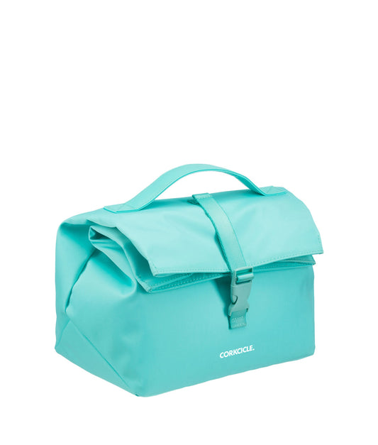 Sky Blue Corkcicle™ Nona Roll-Top Insulated Lunch Bag Turquoise Corkcicle