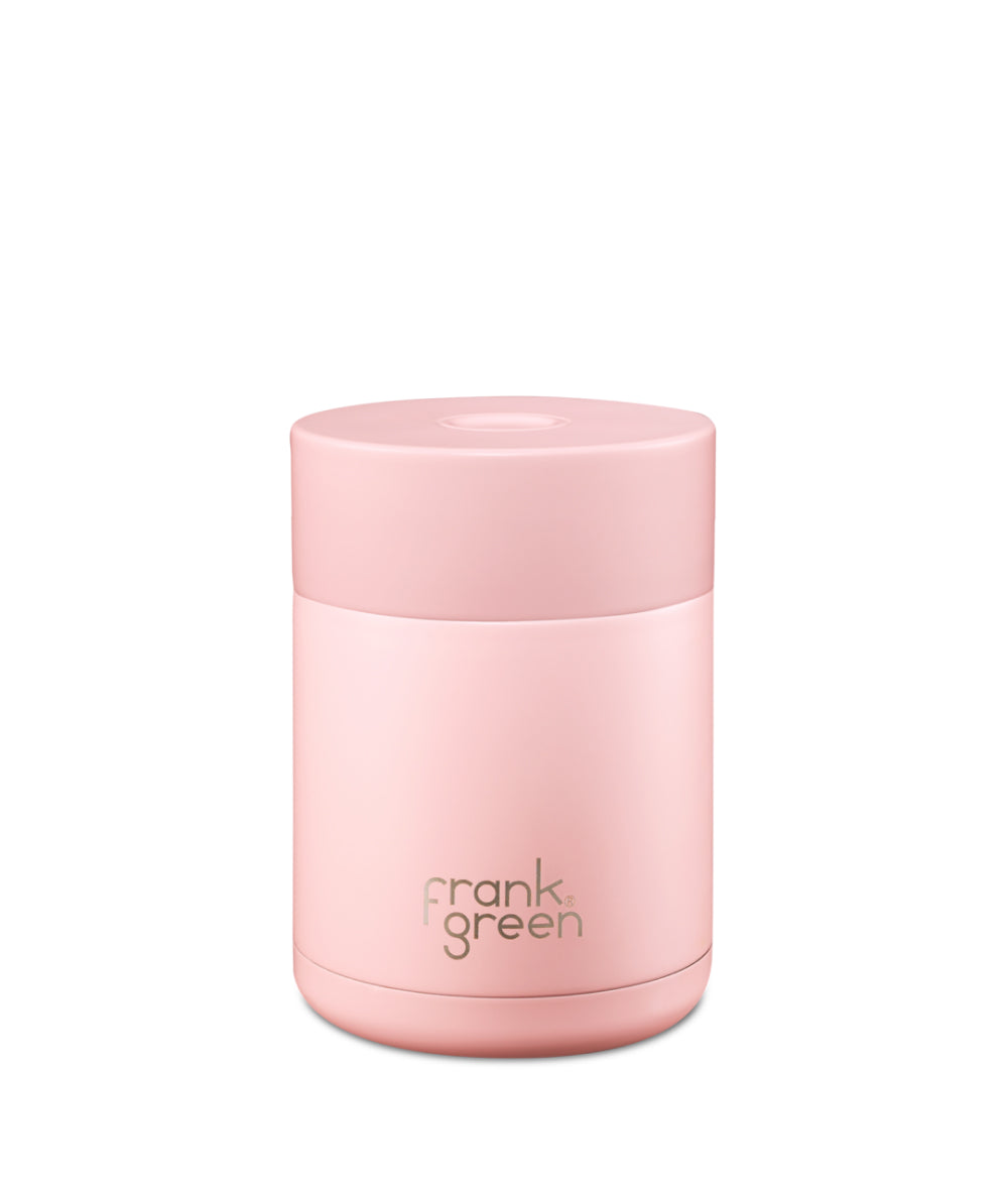 Pink frank green™ Insulated Food Container 16 oz / 475 ml Blushed Frank Green