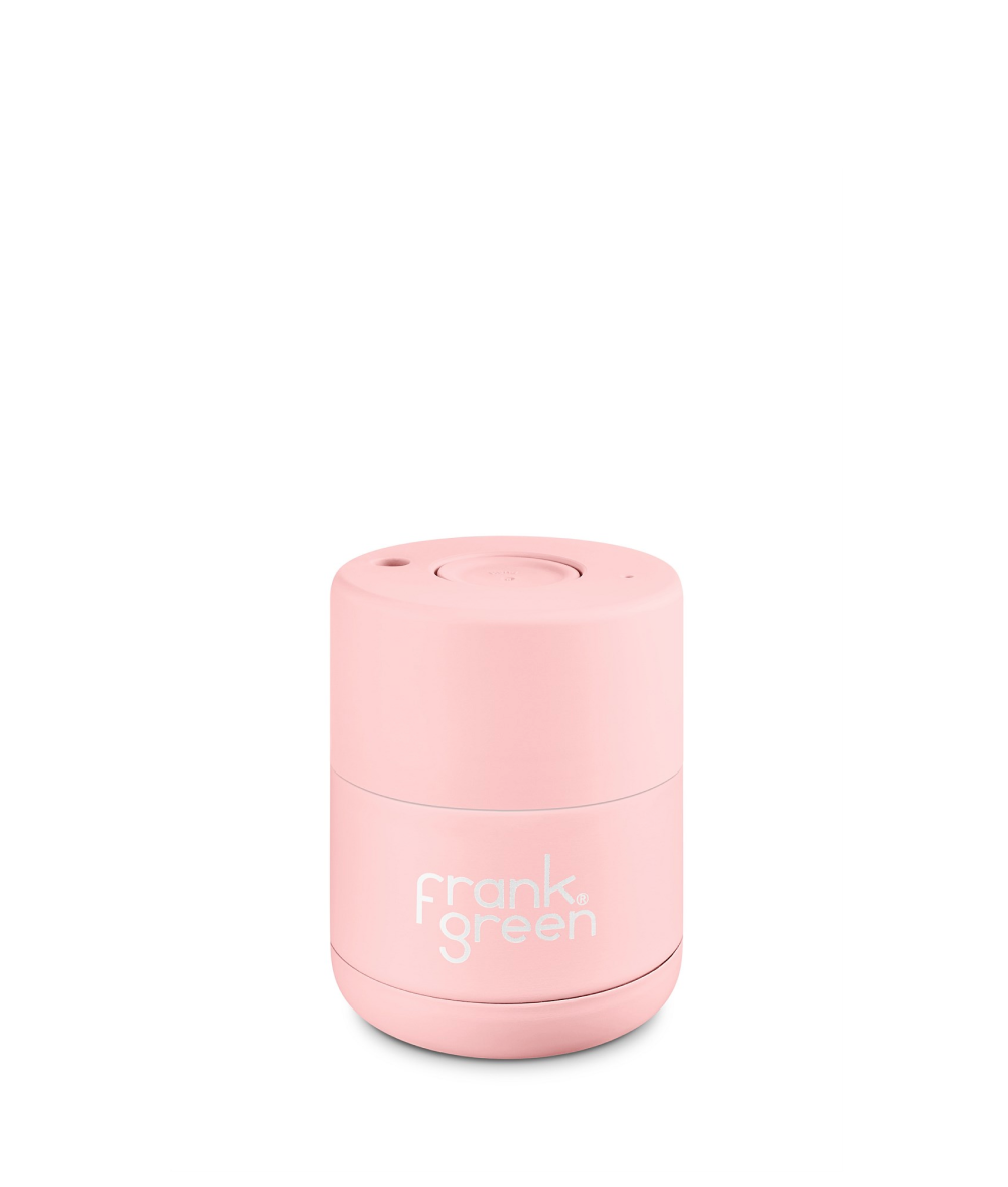 Pink frank green™ Small (6 oz) Ceramic Reusable Coffee Cup Blushed Frank Green