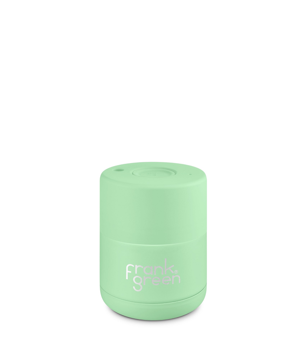 Gray frank green™ Small (6 oz) Ceramic Reusable Coffee Cup Mint Gelato Frank Green