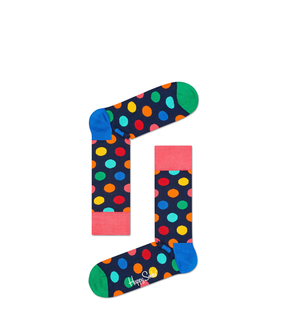 Dark Slate Gray Happy Socks - Multicolour Mid Socks Big Dot 41-46,Big Dot 36-40 Happy Socks