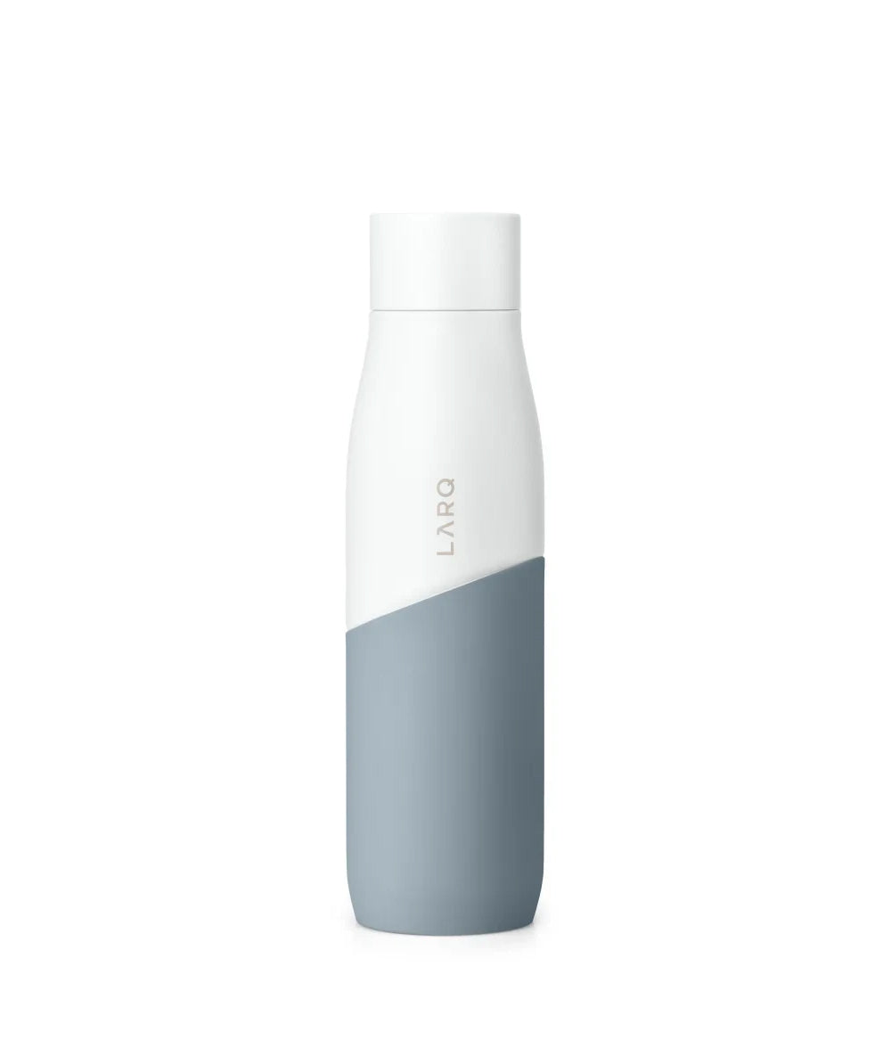 Lavender LARQ Bottle Movement PureVis™ 710 mL / White / Pebble LARQ
