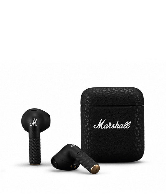 Black Marshall Minor III Earbuds Marshall