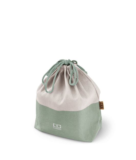 Dark Gray MB Pochette L Natural Green Bento Bag Natural Green / Large Monbento