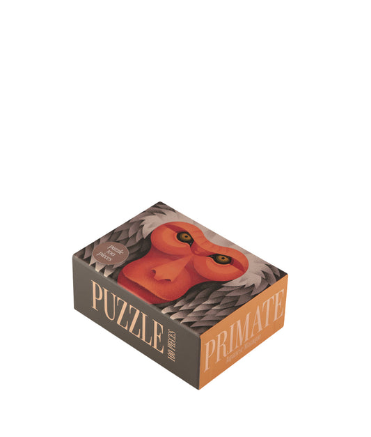 Sienna Printworks™ Primate Puzzle - 100 Pieces Japanese Macaque Printworks