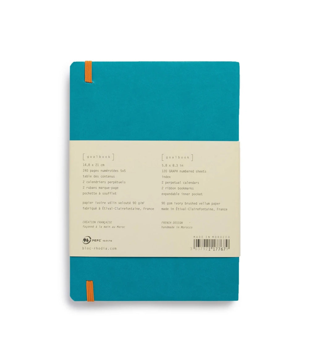 Light Gray Rhodia Goal Book Softcover / Dot Grid / Black,Softcover / Dot Grid / Raspberry,Softcover / Dot Grid / Turquoise Blue,Softcover / 5x5 Grid / Black,Softcover / 5x5 Grid / Raspberry,Softcover / 5x5 Grid / Turquoise Blue,Hardcover / Dot Grid / Black,Hardcover / Dot Grid / Raspberry,Hardcover / Dot Grid / Turquoise Blue,Hardcover / 5x5 Grid / Black,Hardcover / 5x5 Grid / Raspberry,Hardcover / 5x5 Grid / Turquoise Blue Rhodia