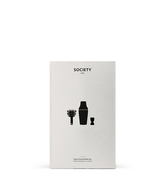 Light Gray Society Paris French Cocktail Shaker Set Society Paris