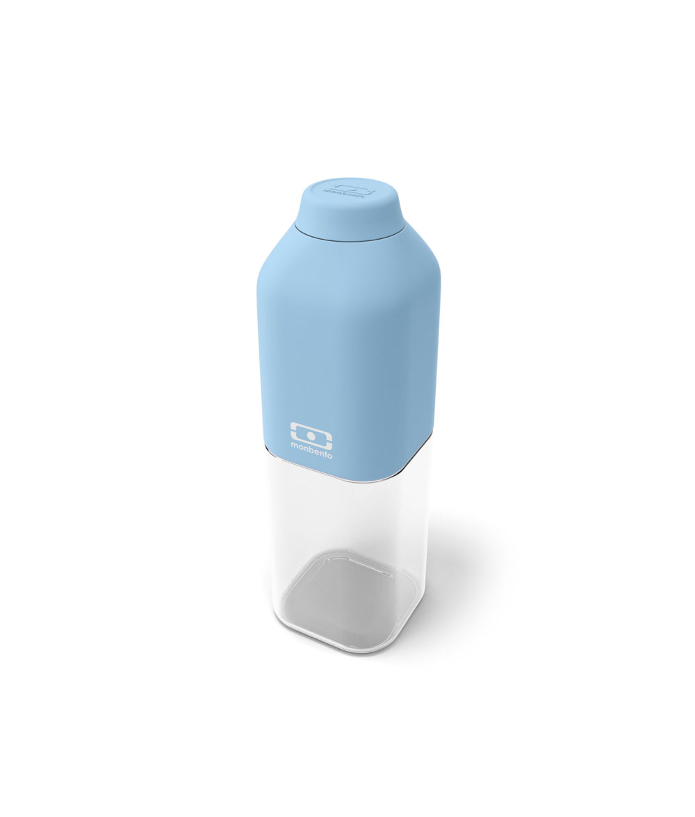 Light Steel Blue MB Positive M Hydration Bottle Natural Cream / 500 ml,Cotton / 500 ml,Crystal / 500 ml Monbento