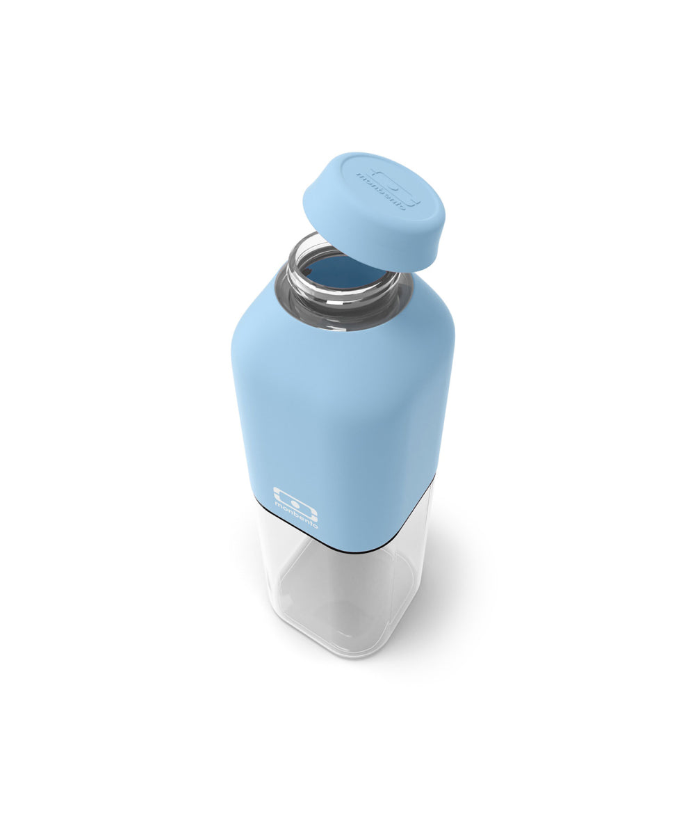 Light Steel Blue MB Positive M Hydration Bottle Natural Cream / 500 ml,Cotton / 500 ml,Crystal / 500 ml Monbento