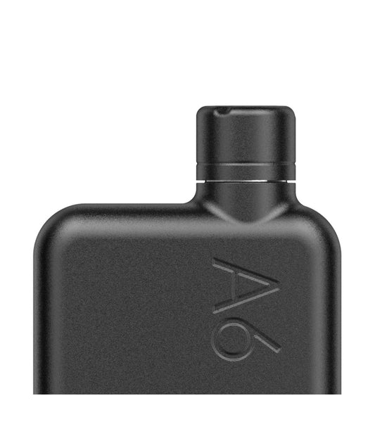 Dark Slate Gray Stainless Steel memobottle™ Lid - Matte Black Memobottle